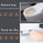 Intelligent Bidet Toilet - Auto Open/Close, Foot Sensor, Night , Multiple Washing Modes, White Luxury With Seat Warm Air Drying, Porcelain, Heated