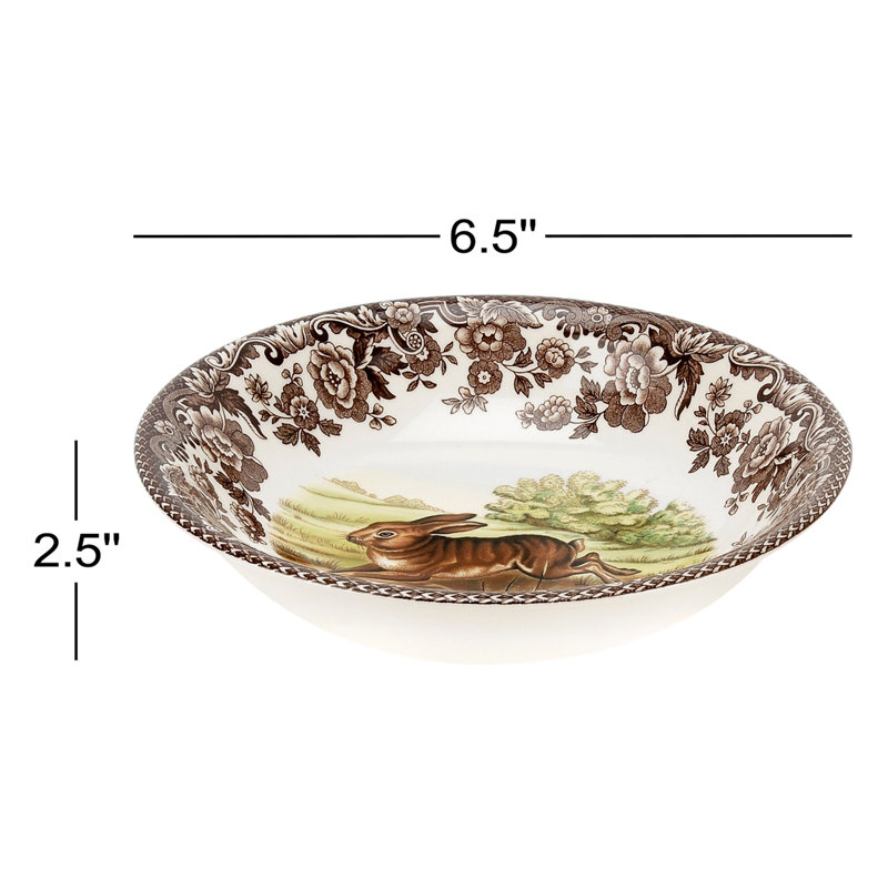Bol à céréales Spode Woodland 6,25 po