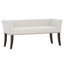 Banc rembourré crème