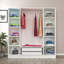 Raqual 100% MELAMINE COATED PARTICLE BOARD Wardrobe