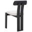 Cayde Boucle Seat Dining Chair-1195242781