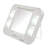 Lighted Tabletop Magnified Makeup Mirror, Plug In or Battery Operated