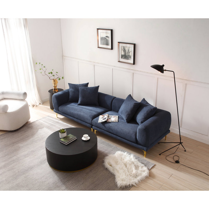Table basse ronde pour le salon