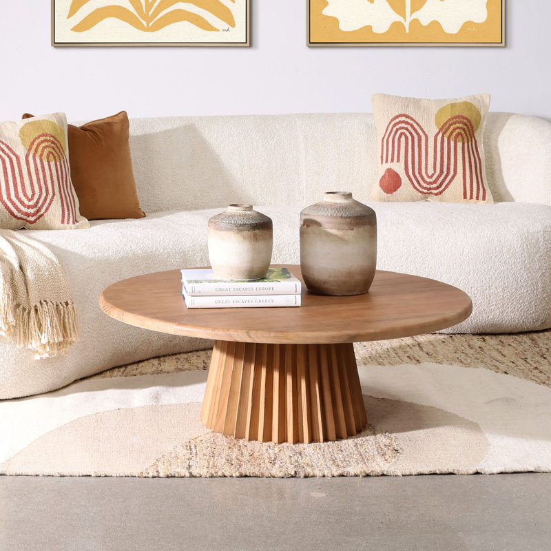 Leta Solid Wood Single Coffee Table