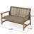 With Hardwood And Iron For A Serene Outdoor Strong Accents Wood Construction-879456939