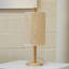 Lampe de table moderne et classique Villa salon étude de chambre à coucher décorative design original européen en bois de table, lampe de table Arcana - chêne - naturel 110-120V papier rotin