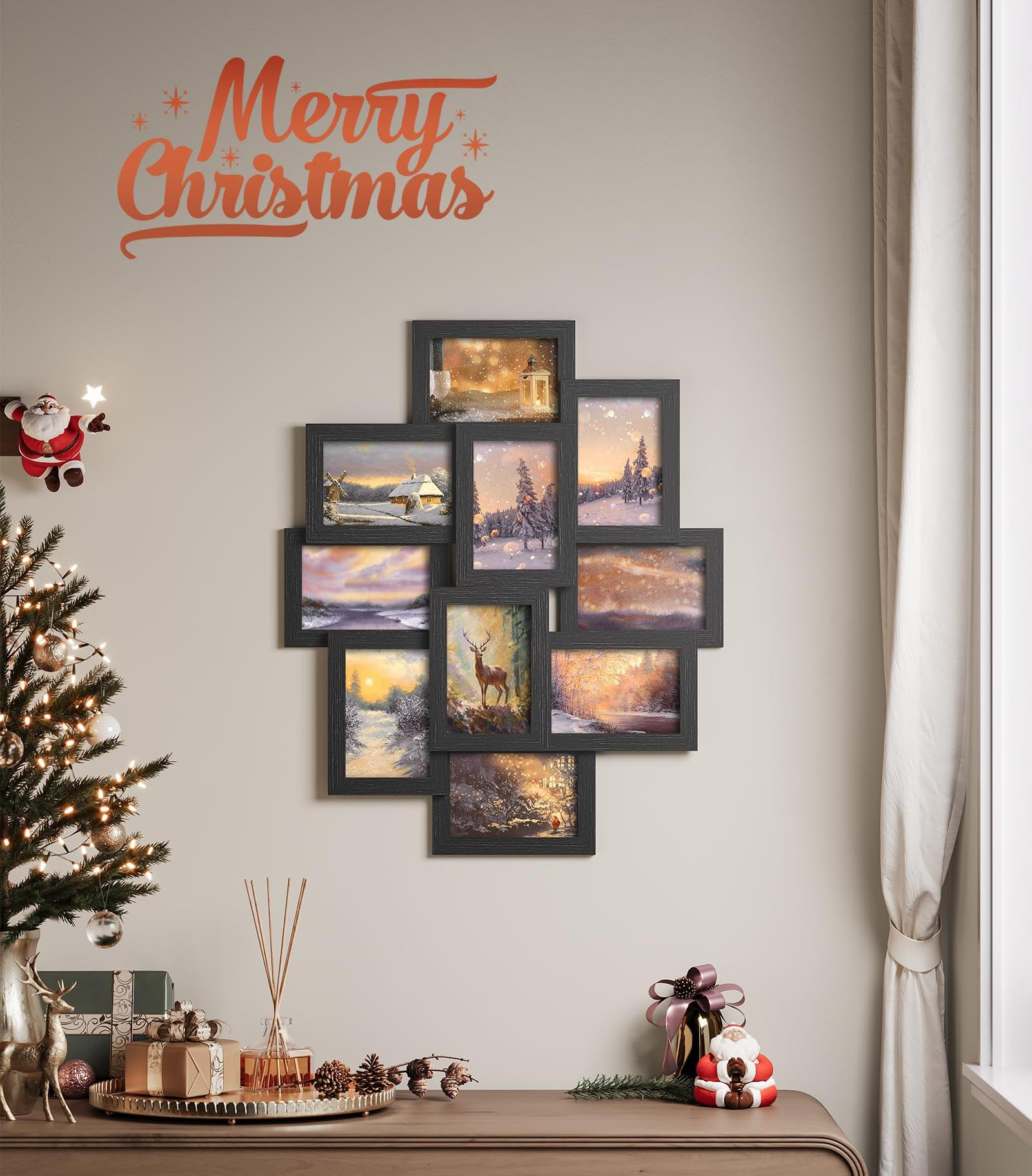 Loon Peak® Collage Picture Frames, 4X6 Picture Frames Collage For Wall ...
