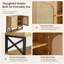 Armoire de rangement murale au-dessus de la toilette; comporte des portes doubles, des tablettes réglables et un mélange de compartiments fermés et ouverts; convient à divers espaces.
