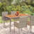 Mileni Rectangular Metal Outdoor Coffee Table , in. W 35.4'' in. D-1643859220-1643859219