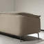 Canapé modulaire kaki en cuir véritable-1239076473-1239076478