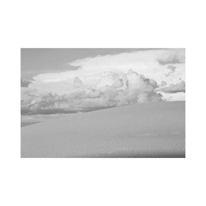 White Sands New Mexico 1 Piece Wrapped Canvas Wall Art, 20.32 cm H x 30.48 cm W