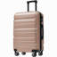 Ensemble de valises Hardshell en ABS - Valises légères et durables avec deux roues pivotantes, tailles de bagage à main et pour bagages