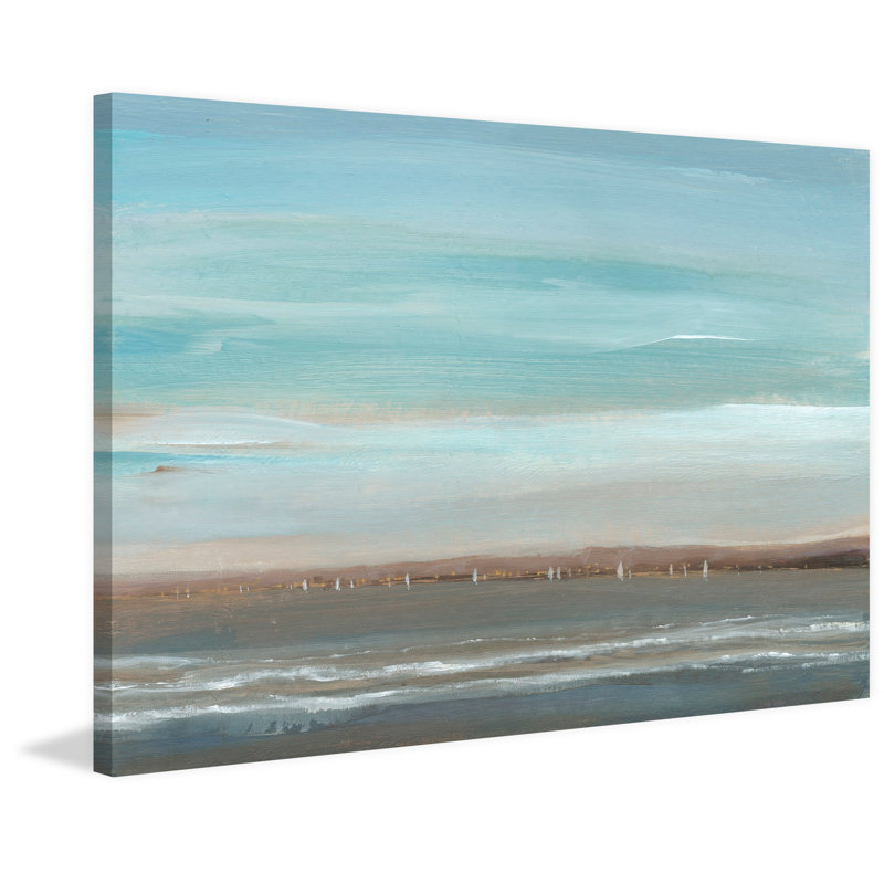 " Distant Coast II ", 8" H x 12" W x 1.5" D
