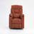 Old Age Electric Lift Chair, Flat High Density Foam Electric Sofa, With Heating And Massage Functions, Can Tilt To 180 Degrees, 2 Pocket Cup Holders, 2 Remote Controls, 4 OKIN Motors-1779674155