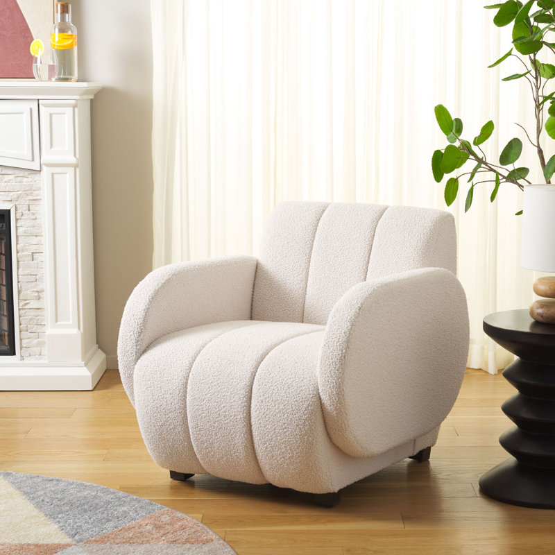 Fauteuil capitonné large de 26,8 po Kadiatu