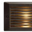 Ampoule rectangulaire en brique 120 V 7,5 po Brick and Step, bronze, ampoule incluse