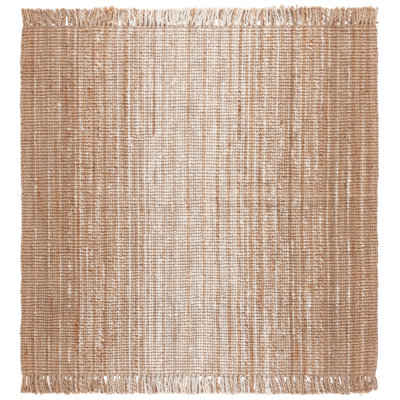 Natural Fiber Flatweave Jute Rug