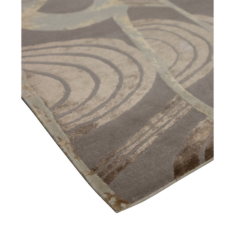 Wool Abstract Area Rug