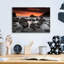 «Indian Beach Sunset» par Rick Berk, art en verre acrylique-1459875589