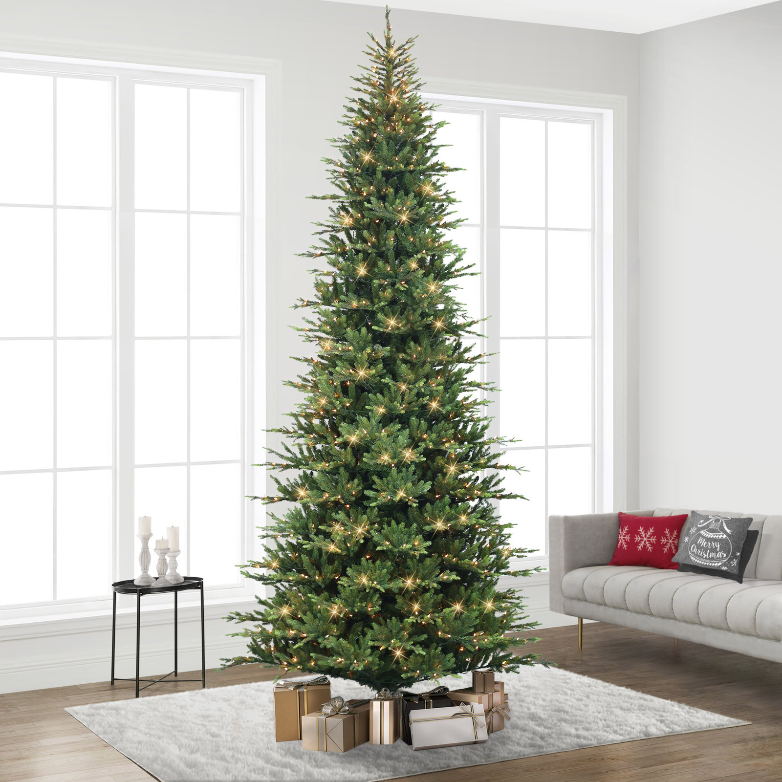 Grannia 12' Pre-Lit Fir Christmas Tree