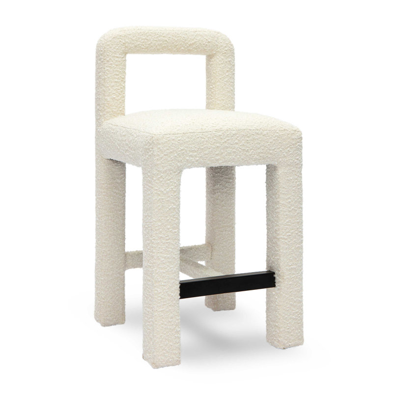 Tabouret de comptoir crème, Crème, crème