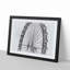 The London Eye London in Abstract - Picture Frame Graphic Art Print-55737901-55737903