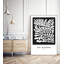 Art Bohème No 05, toile encadrée