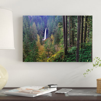 « north chute, silver chute state near state near salem, oregon », reproduction de photo sur toile