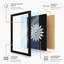 Geometric Daisy Botanical - Framed Print-792059807-792059806