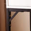Bureau de coiffeuse avec miroir lumineux et prise de courant