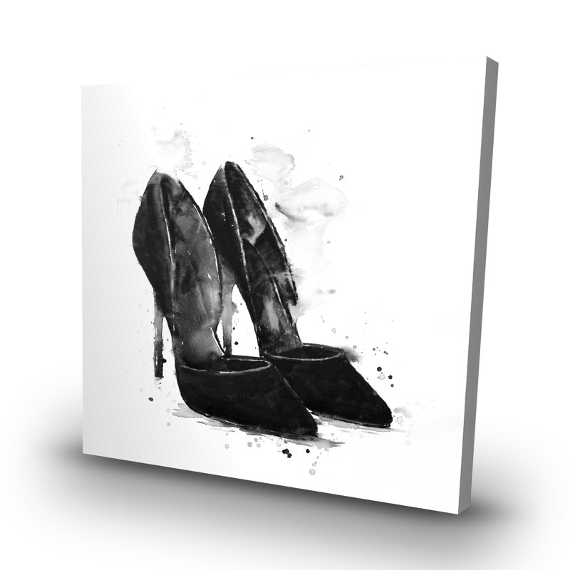 pumps - 32"x32" art on canvas