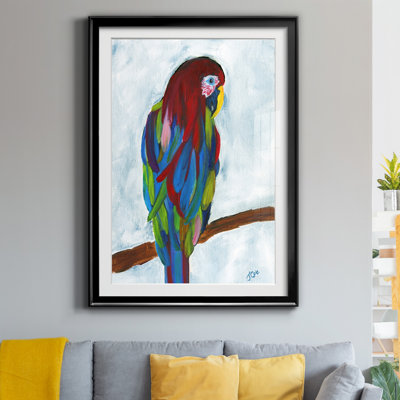 " Tropical Parrot " Painting Print