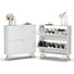 36 Pair Shoe Storage Cabinet With 4 Drawers