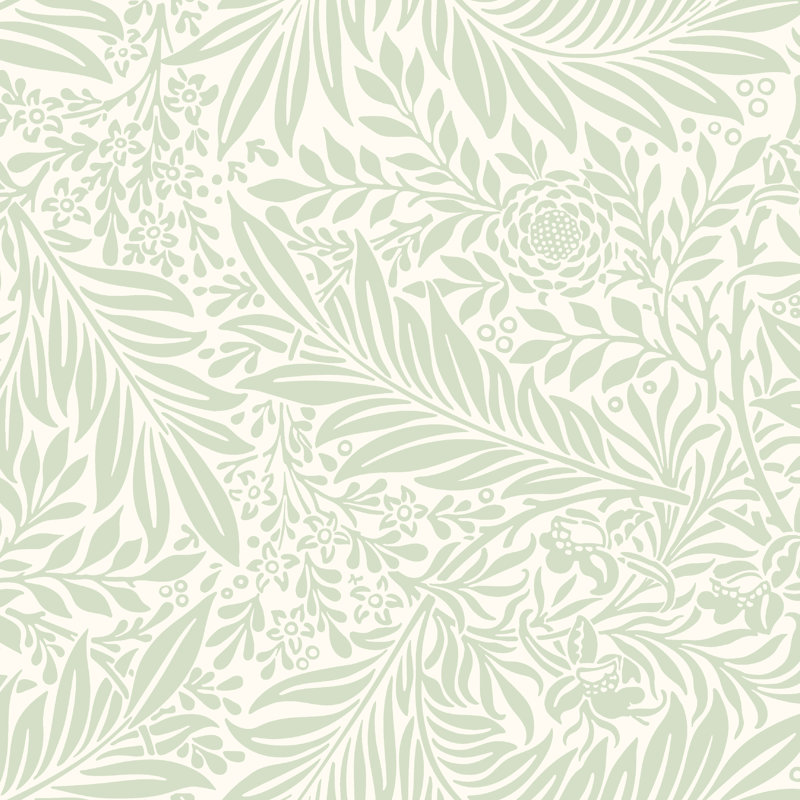 Cipriano 10m x 50cm Matte Wallpaper Roll, Green