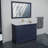 Avery 48'' Single Bathroom Vanity with Stone Top-41604520-80201122