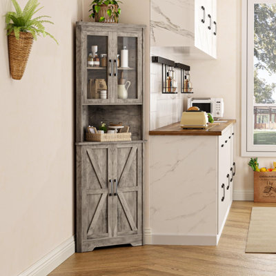 Armoire de rangement 67 po H