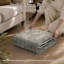 Tapis oriental délavé lavable antidérapant vert / gris-131991270-131991272