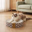 Round Corrugated Board Cat Scratcher Bed