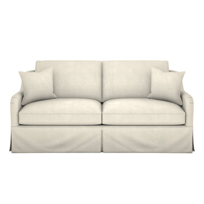 Fisher Waterfall Skirt Bench Seat Mid Sofa