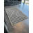 Gray-Beige Themed Stripe Zigzag Shape Patterned Creative Modern Decorative Rug-475129492