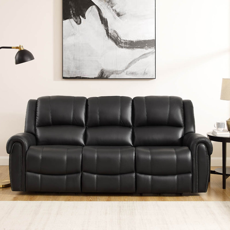 3 - Piece Leather Living Room Set