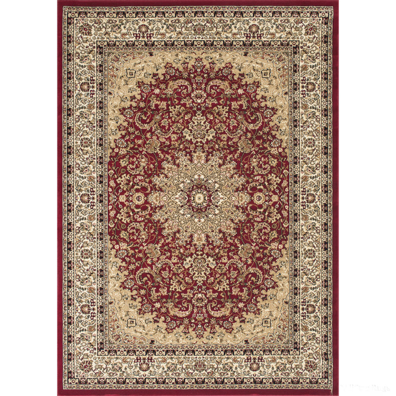 Oriental Area Rug in Red