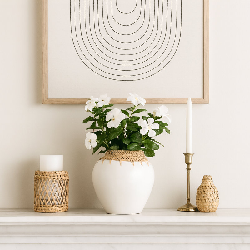 Vase de table en terre cuite Frankee