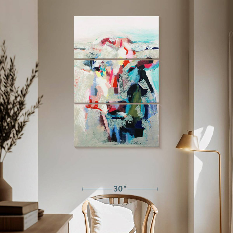 Brampt Cow Painting II, 65" H x 42" W