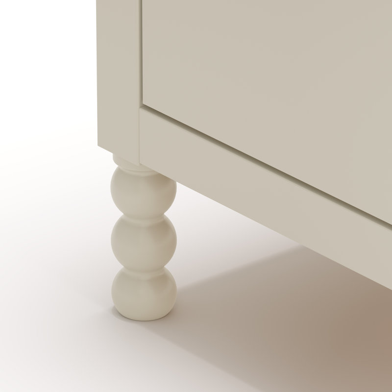 Rio 3 Drawer Chest With Changing Topper, Frosted Oat