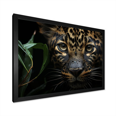 " Candid Jungle Captivation Leopard "