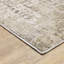 Tapis beige à motif abstrait Gwern-1785731195