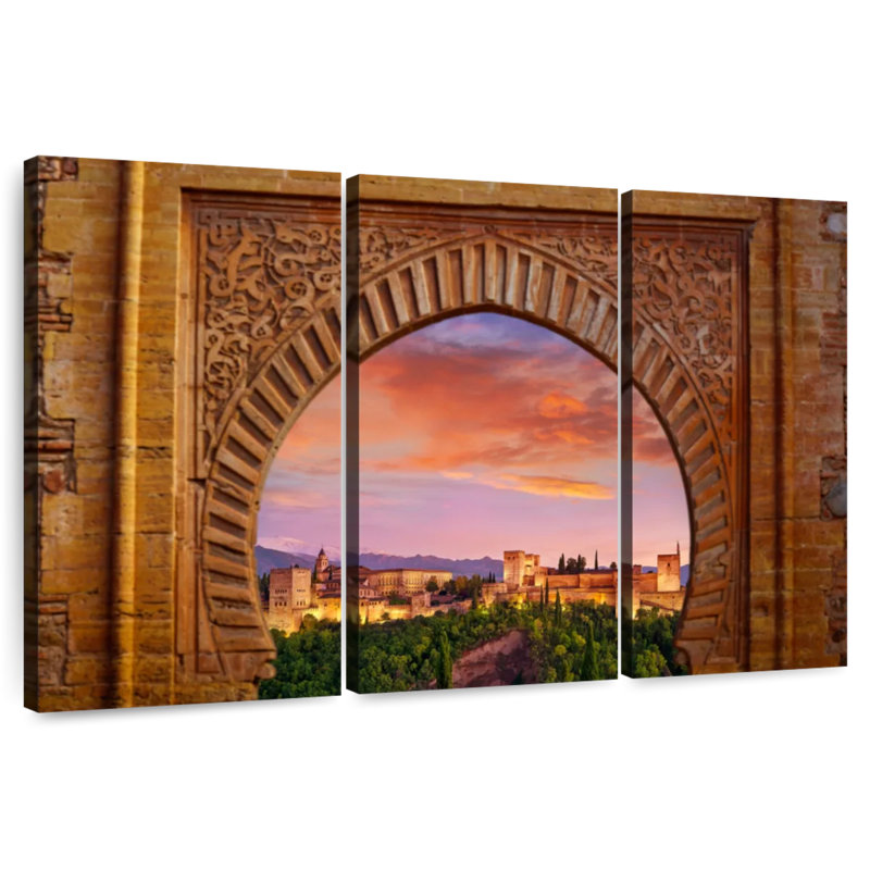 Lilie Alhambra Sunset Arch, H 24 po x l 38 po