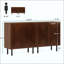 Armoire rustique, ensemble de 2 armoires de rangement, armoire classique.
