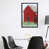 Toile avec cadre noir